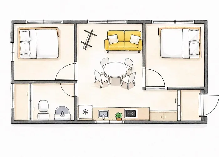 루미홈 홍대입구15분 신축 엘리베이터 Apartamento *